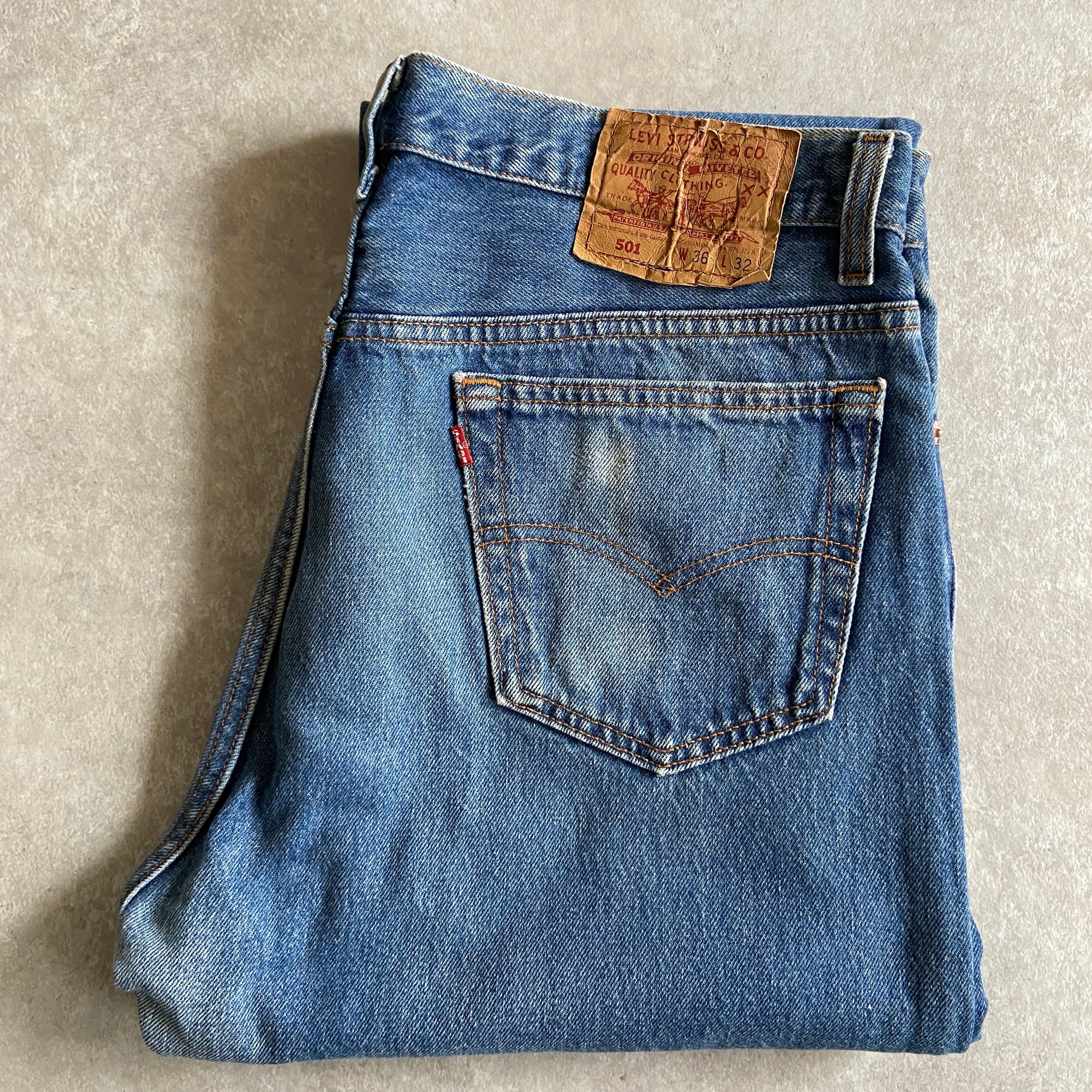 1990s Levi's 501 W34 L32 Made in USA G474 | ROGER'S used clothing