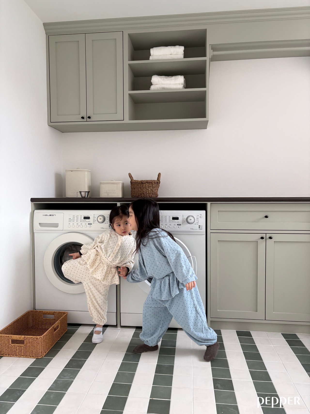 PEPPER 26/SPDot terry cardigan