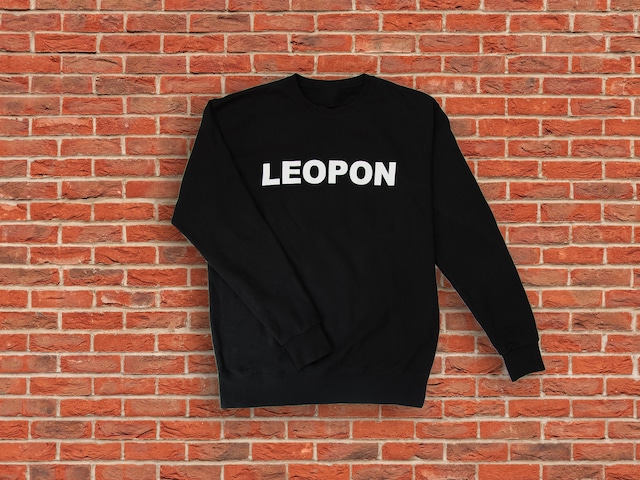 LEOPON logo sweat pink