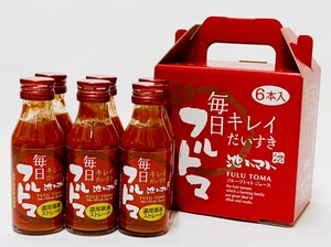 ＜お土産、ご褒美に＞毎日フルトマ レッド(100ml)6本入