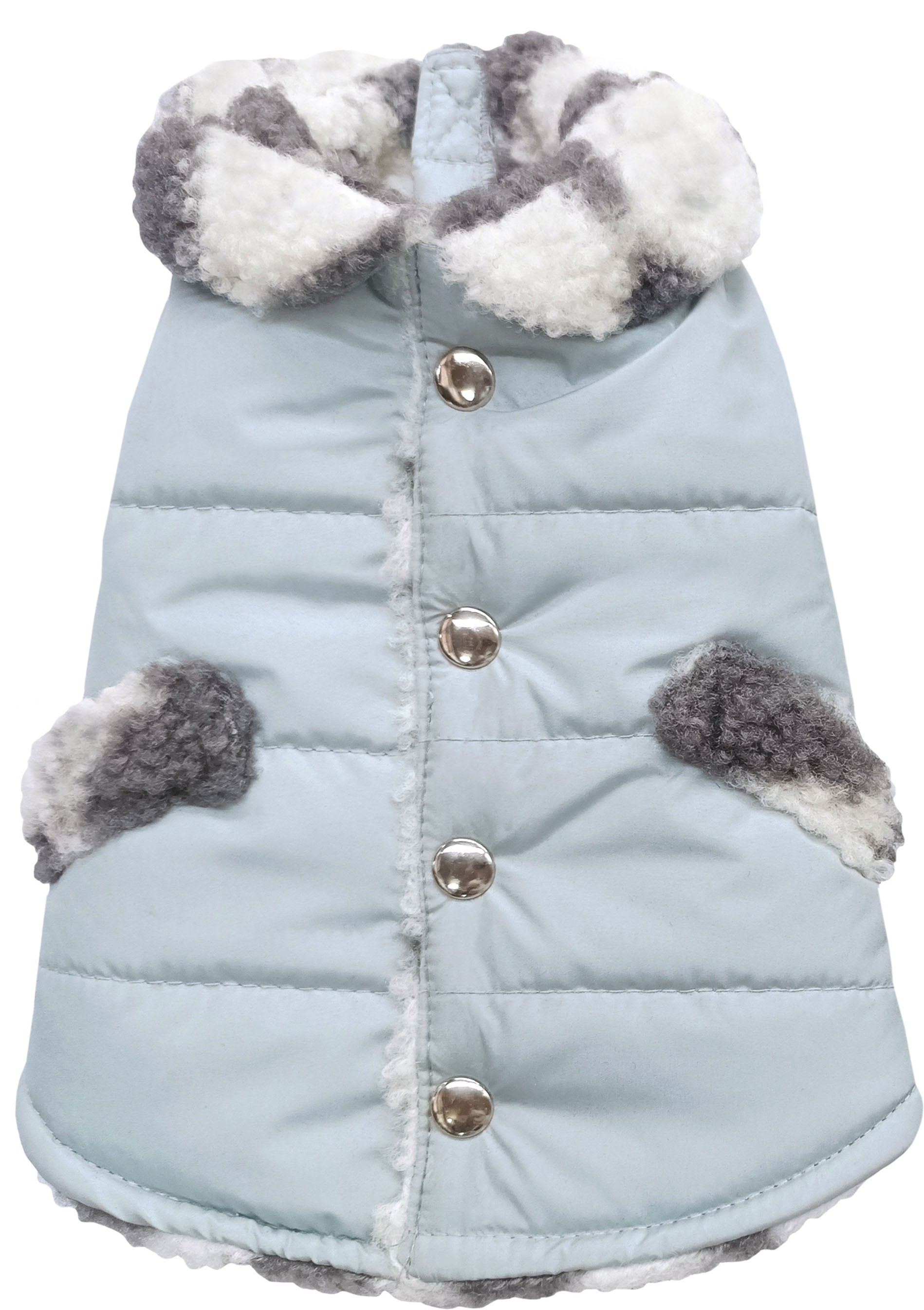 【ドッグウェア】おでかけベスト グレー/ブラック