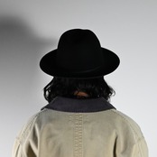 RACAL / Pocketable Fedra Hat【ブラック】