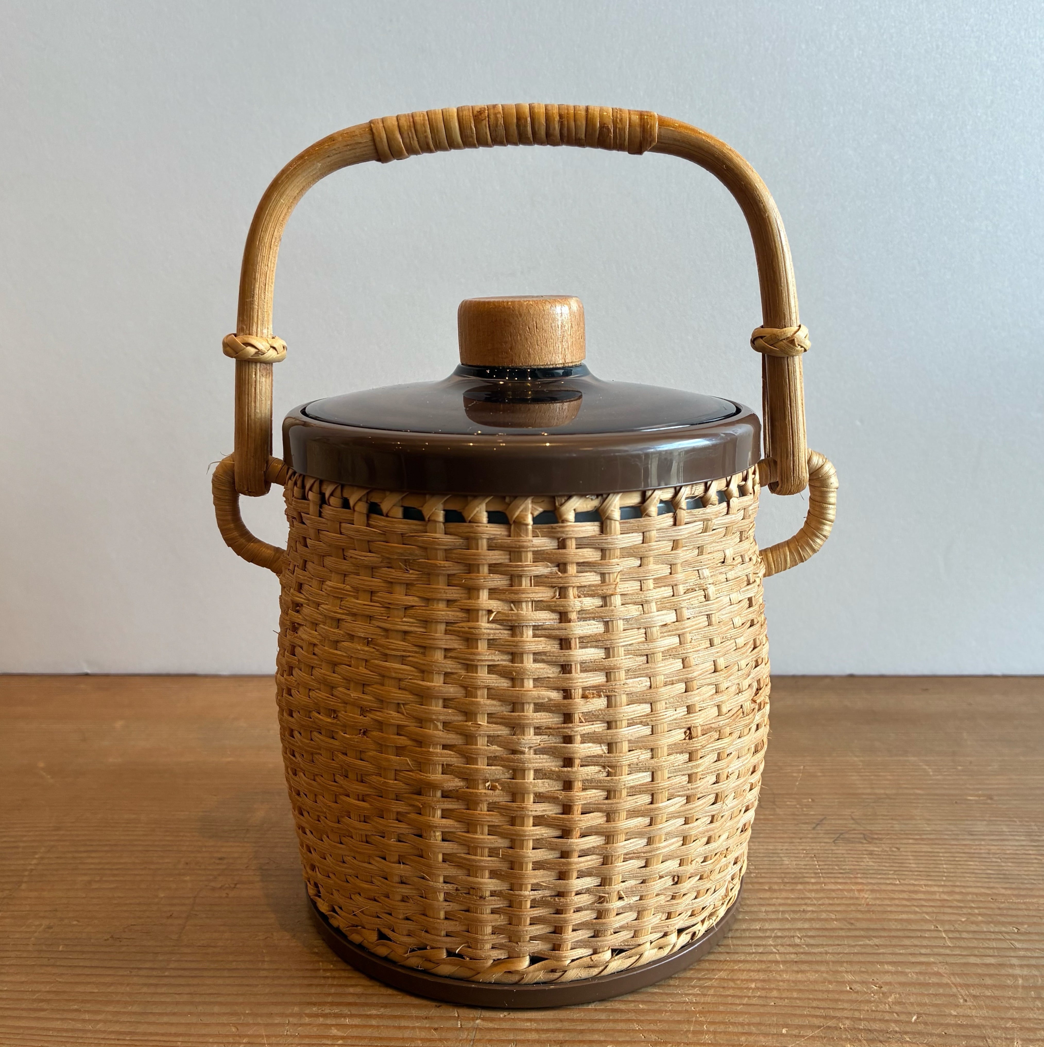 象印藤編みアイスペール