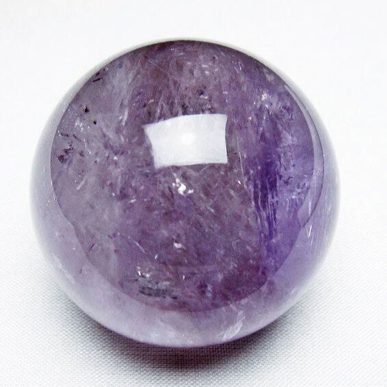 アメジスト 丸玉 47mm スフィア amethyst 置物 一点物 141-7321