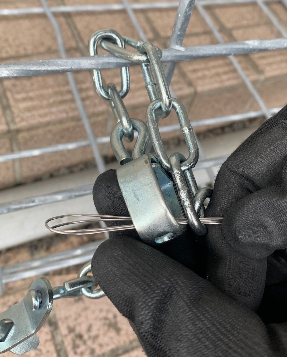 アラホール 12個セット アライグマ専用捕獲機 鉄製 （本体20cm 直径3cm