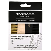 [Tarrago] ガンコ汚れ しっかり かき出す スニーカー 革 合皮 キャンバス メッシュ スエード 洗う 洗浄 クリーナー 泡 靴 靴洗い クリーニング ブラシ キット Free Size