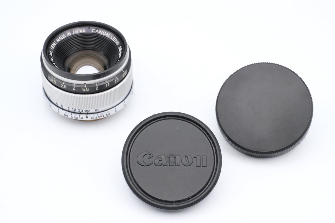 CANON LENS 35mm F1.8 L39マウント Canon キャノン | 近江寫眞機店