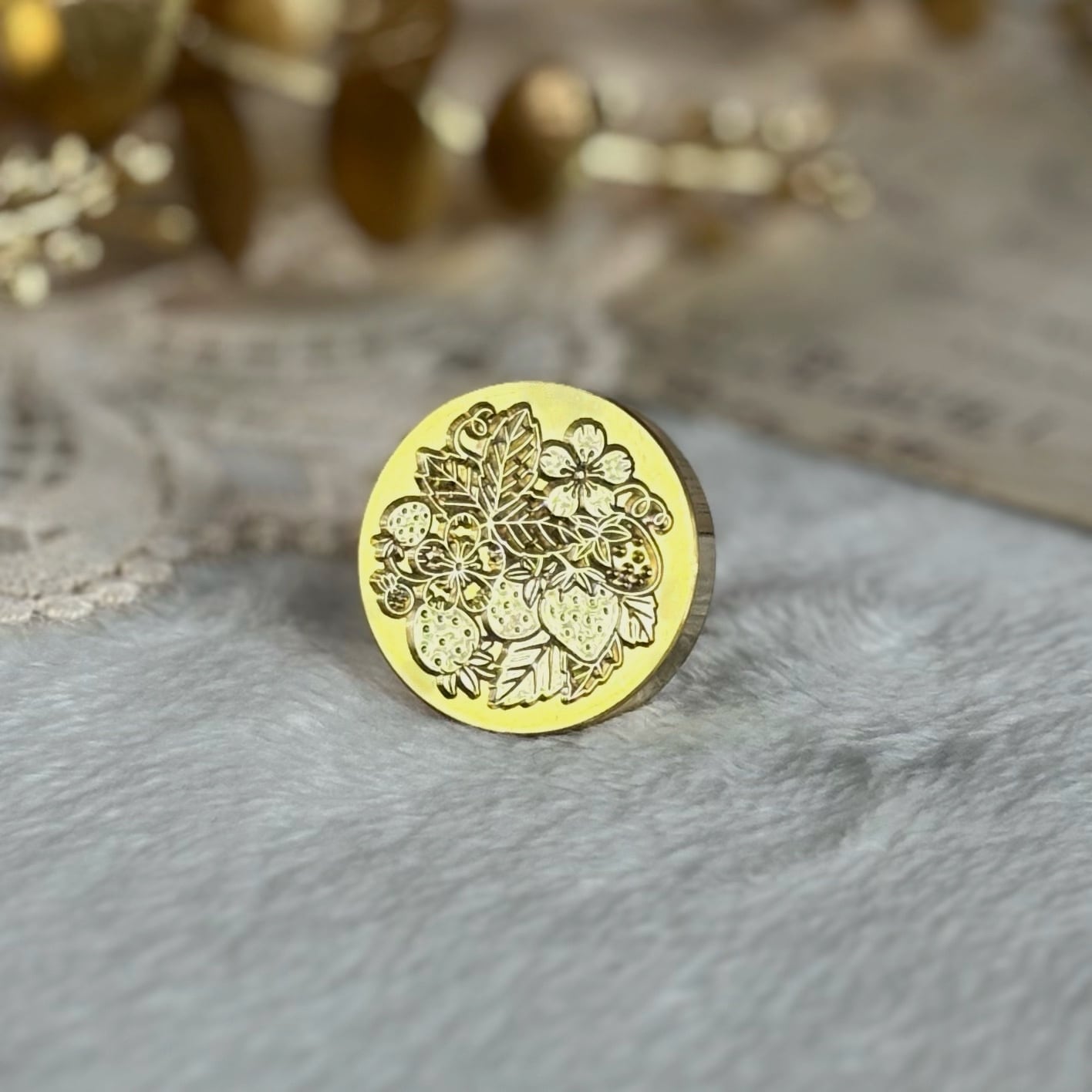 【25㎜】ストロベリー【スタンプヘッド】#SWH‐42