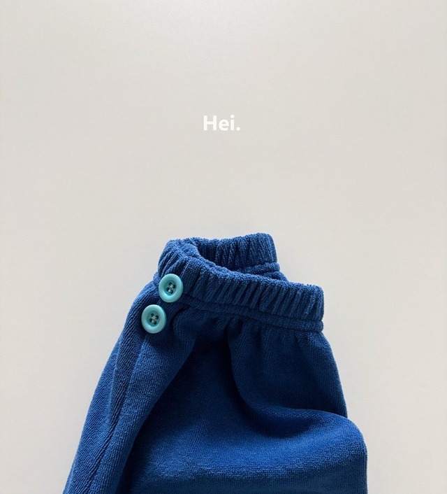 [即納S/M]≪Hei.≫Kong Kong Pants blue 11