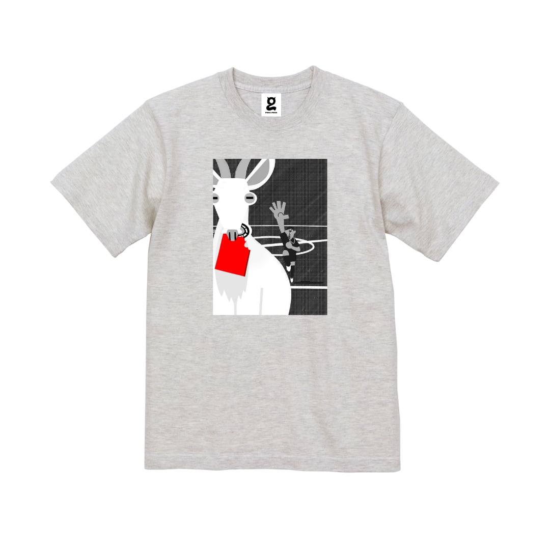 りおたPOP UP TOUR 2026 ORIGINAL WEAR.『もらったレッドカードを食べるヤギ(4~5試合出場停止)』