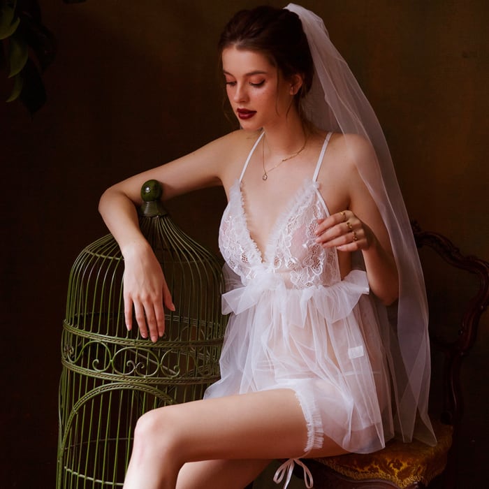 Sugar bride lingerie [white]
