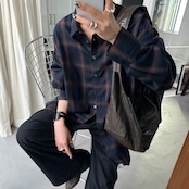 【受注予約:7月中旬入荷予定】fake leather shoulder bag/ darkbrown