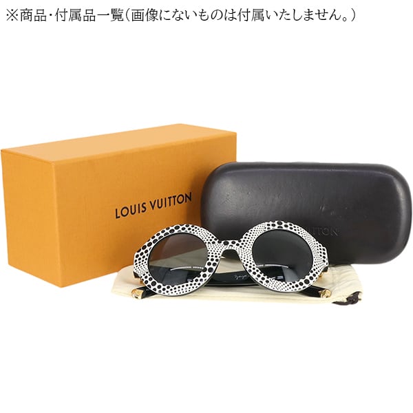 Used LOUIS VUITTON ルイヴィトン サングラス ウェーブ ロン 草間彌生
