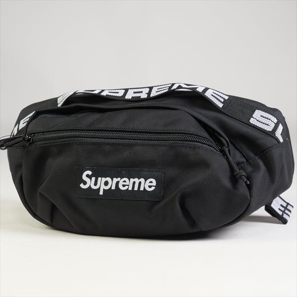 18SS supreme waist bag 黒