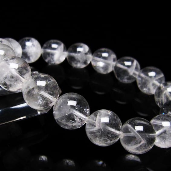 ファーデンクォーツ 水晶 ブレスレット 12mm 一点物 111-22590