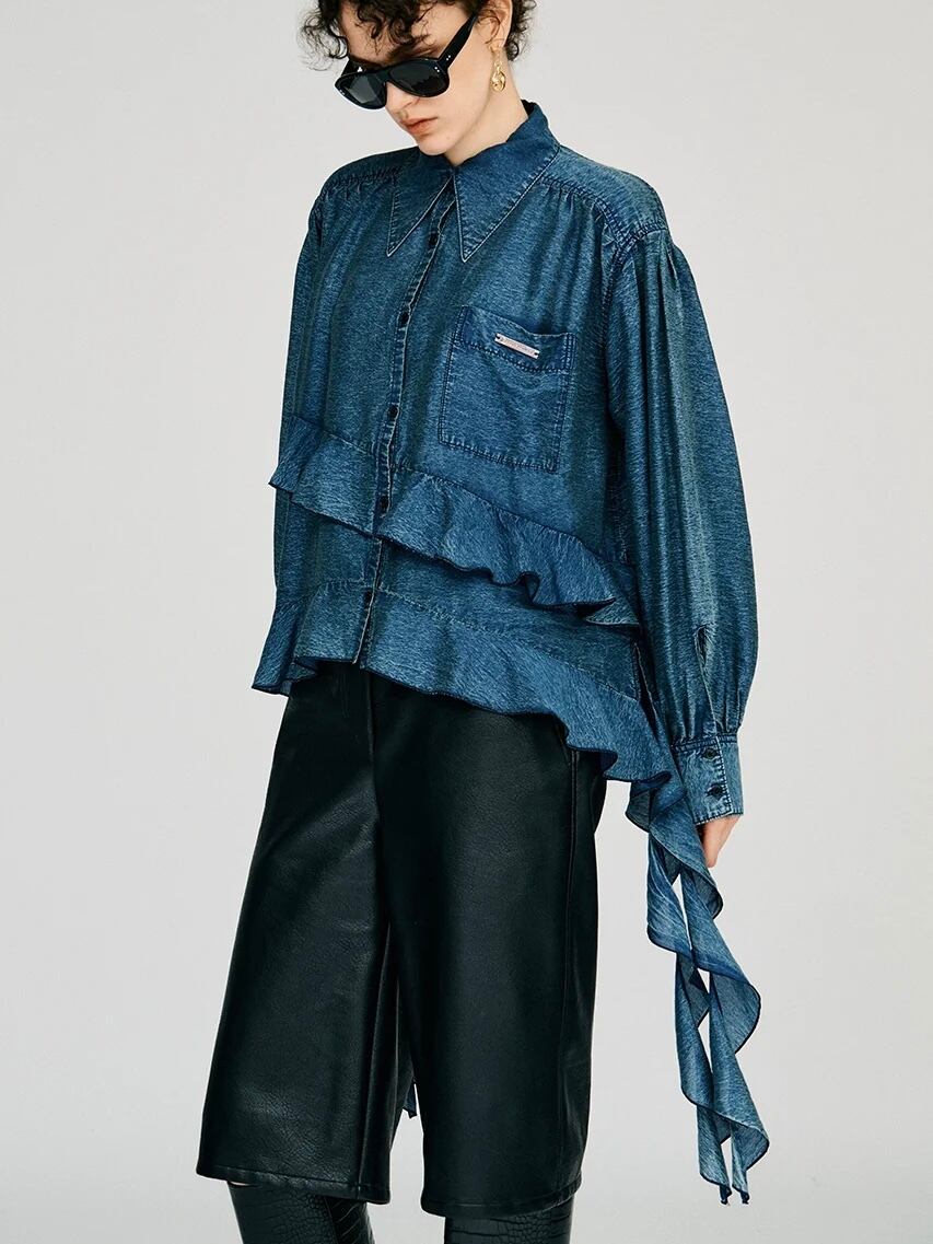 26AW | WOMEN】PRANK PROJECT プランクプロジェクト / シャツ / Sheer