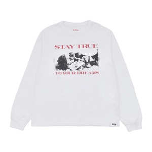 【KAMIYA】"""STAY TRUE TO YOUR DREAM""L/S Tee T/C"