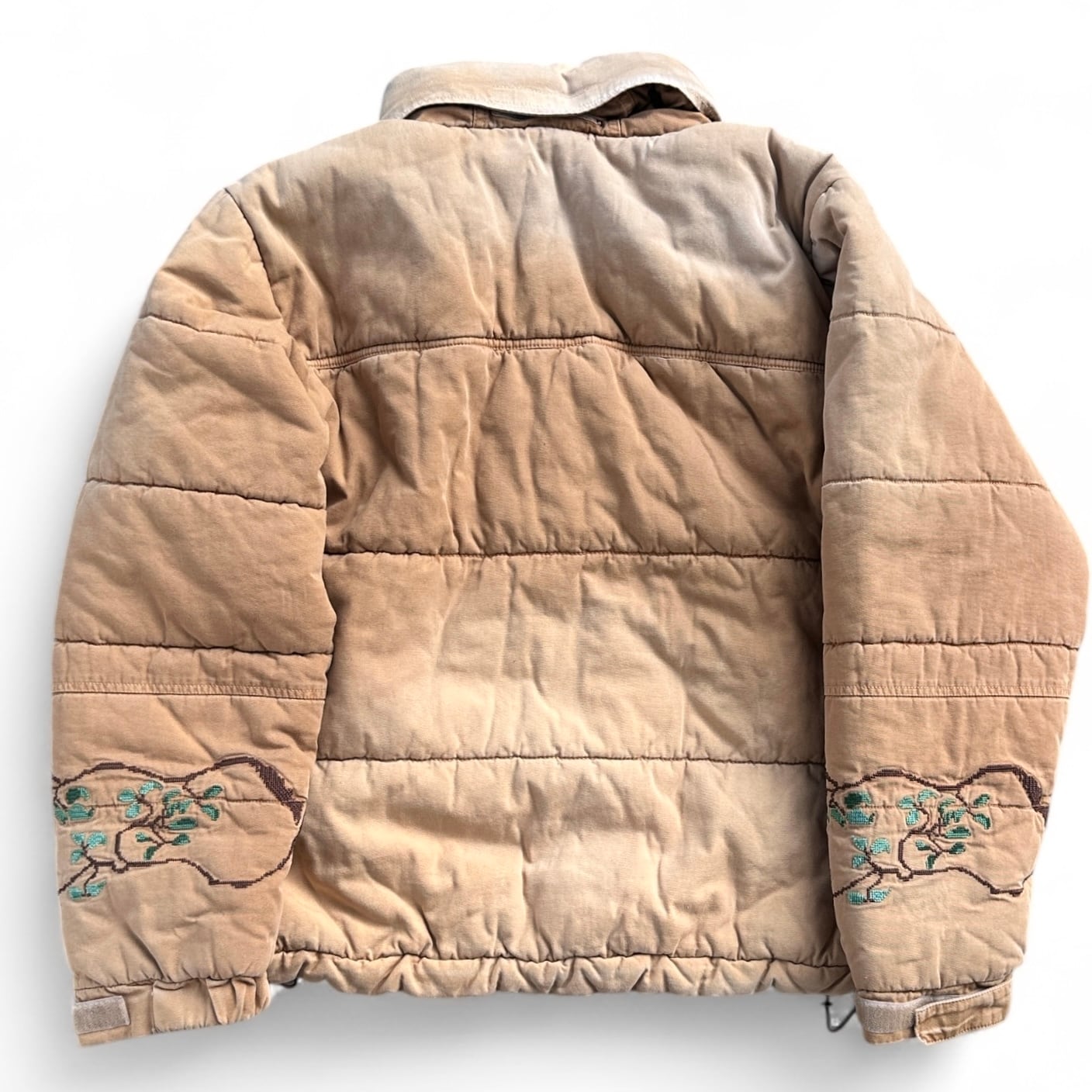 KHOKI  [VINTAGE EFFECT PUFFER JACKET]