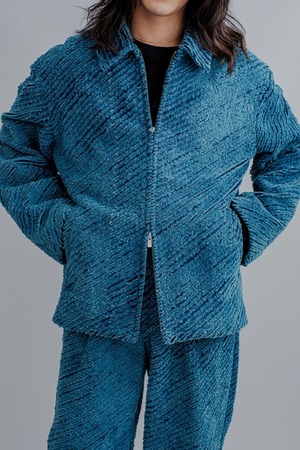 【ADAPTART】 BIAS CUT OUT BLOUSON