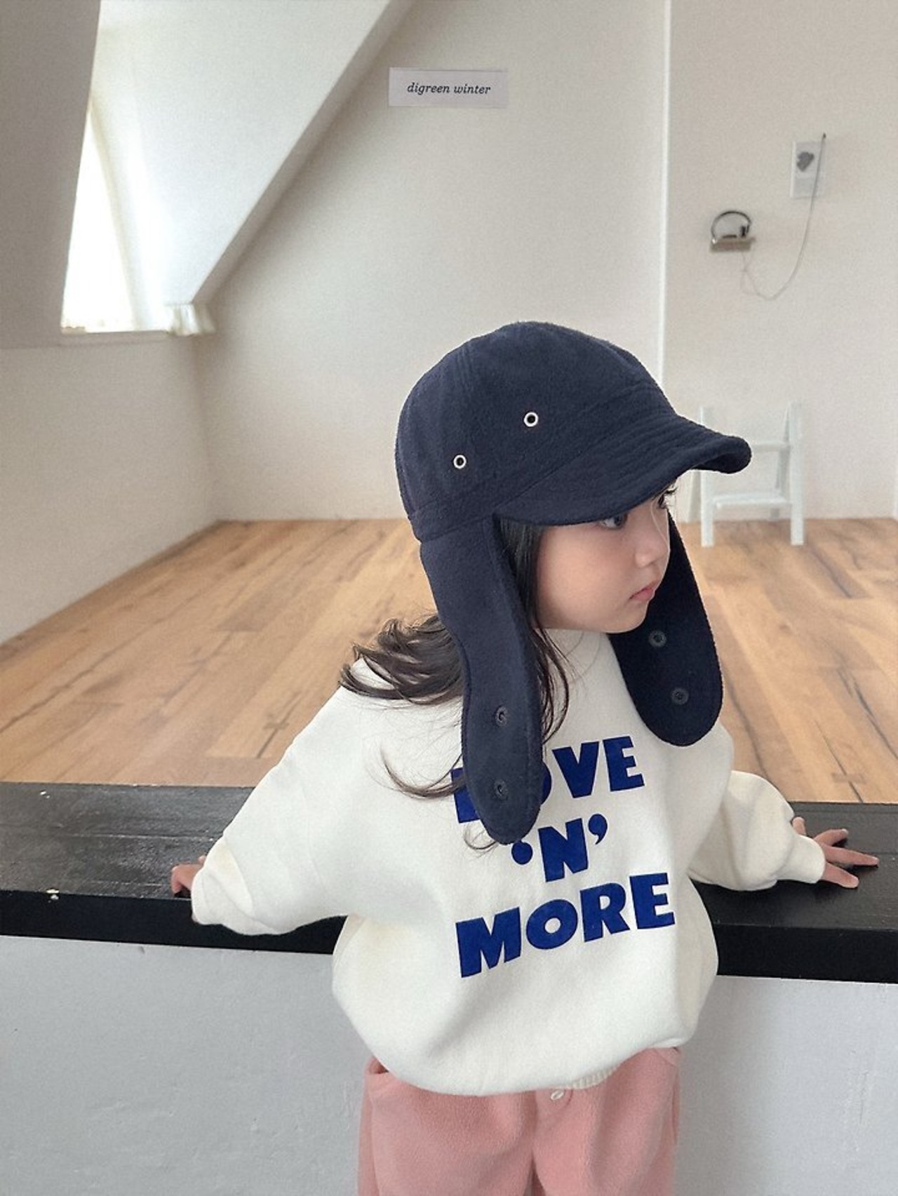 〖取寄〗韓国子供服 / 26winter / Digreen / ラブモアトレーナー / キッズ / 冬服 *S~2XL*