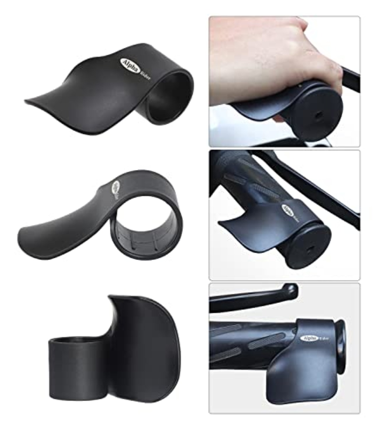 ALPHA RIDER ヴァンユースロットルアシスト アクセル補助 グリップアシスト アクセルアシスト オイルコントロール スロットルロック Aprilia BMW Bimota Ducati ホンダ カワサキ スズキ ヤマハ 等に適用 オートバイ バイク用 ブラック