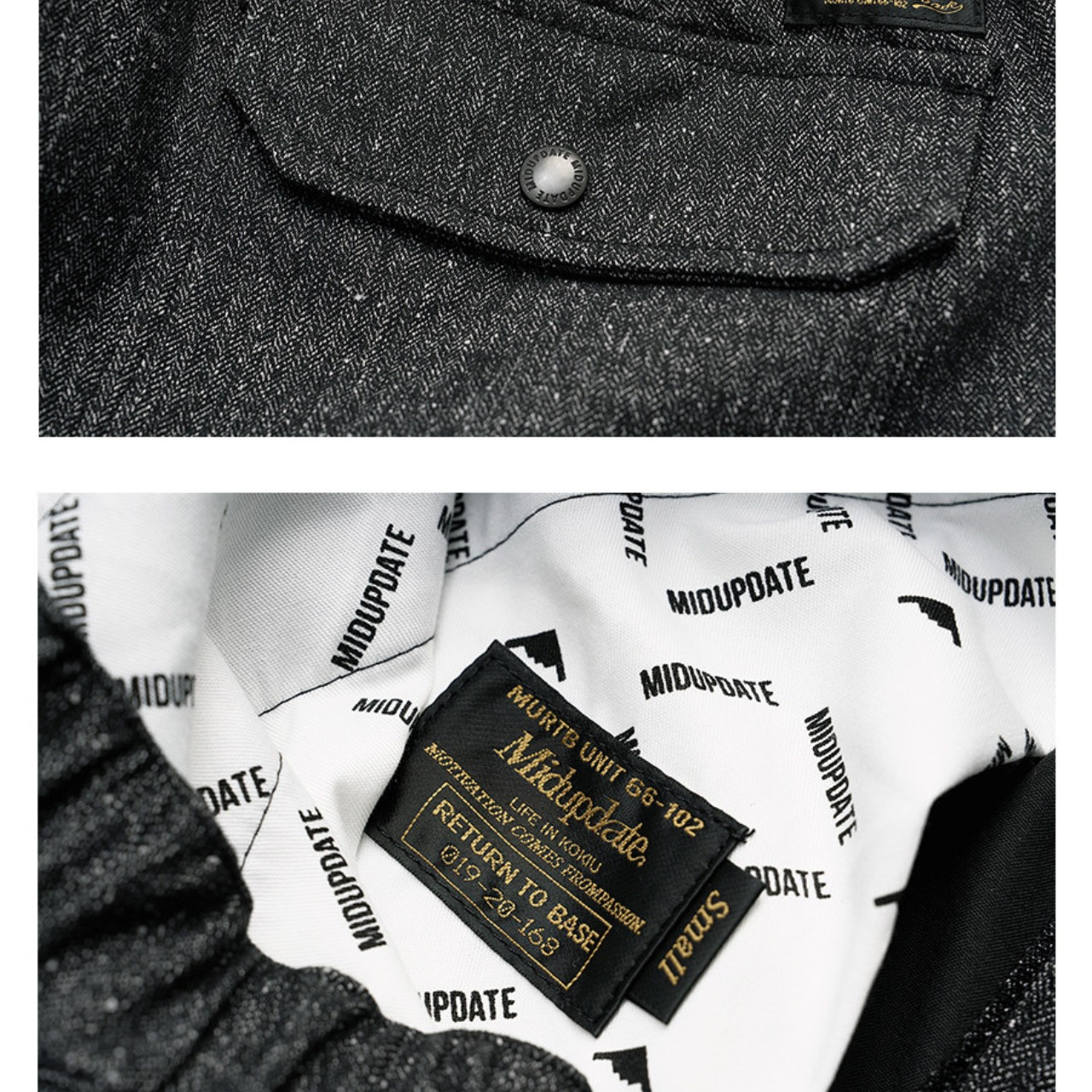 "TWEED TECH CARGO" ウールライクカーゴ N3548 - 9