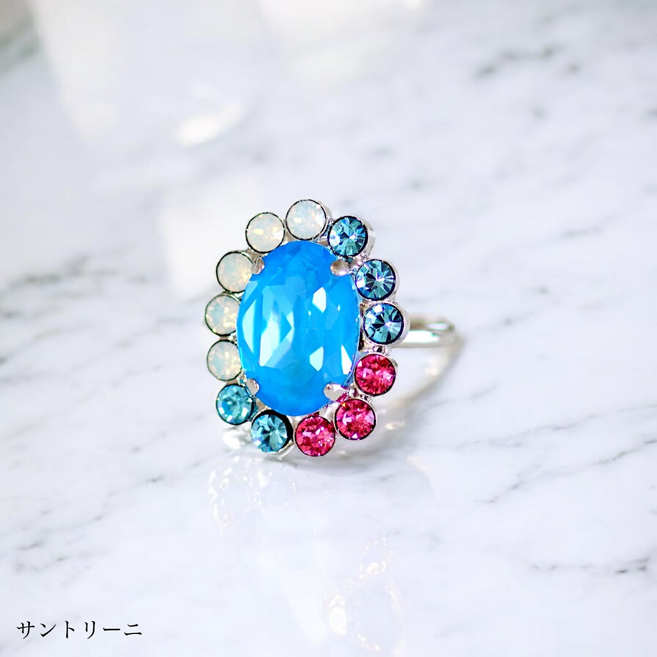 桃色サファイアのキャンディリング♡ トラベラーズキャンディ リング | MAKI NUMOTO (マキ ヌモト