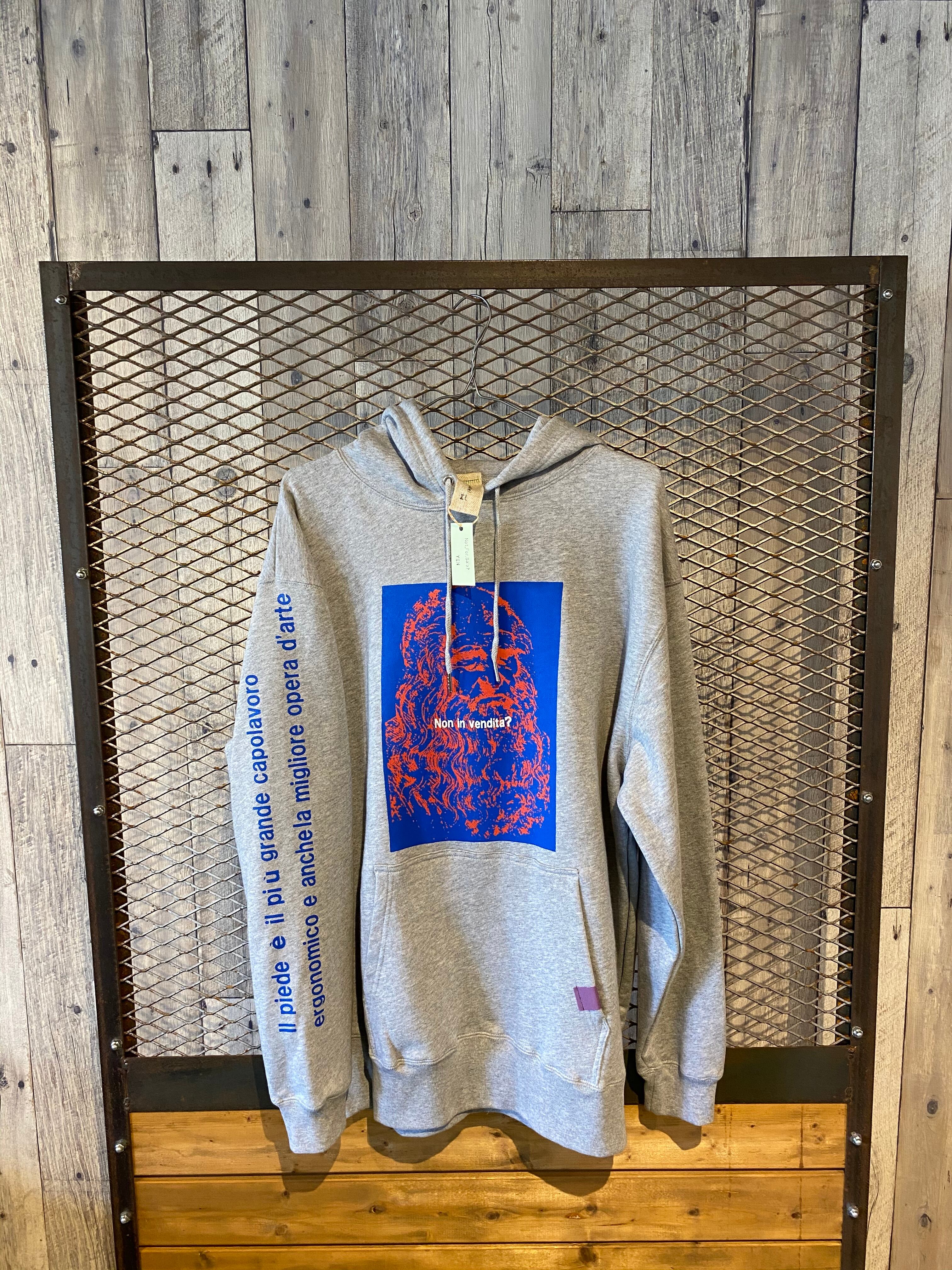 一点物ブランド Not For Sale プルオーバー パーカ レオナルド ダ ヴィンチxv 15 Gray サイズxl Assistart 一点物ブランド Not For Sale プルオーバー パーカ レオナルド ダ ヴィンチxv 15 Gray サイズxl Assistart