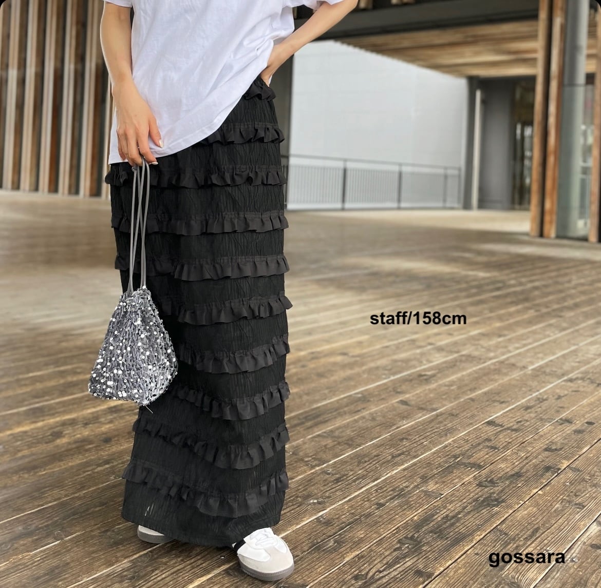 フリルJQナロースカート 5671529 (0508)