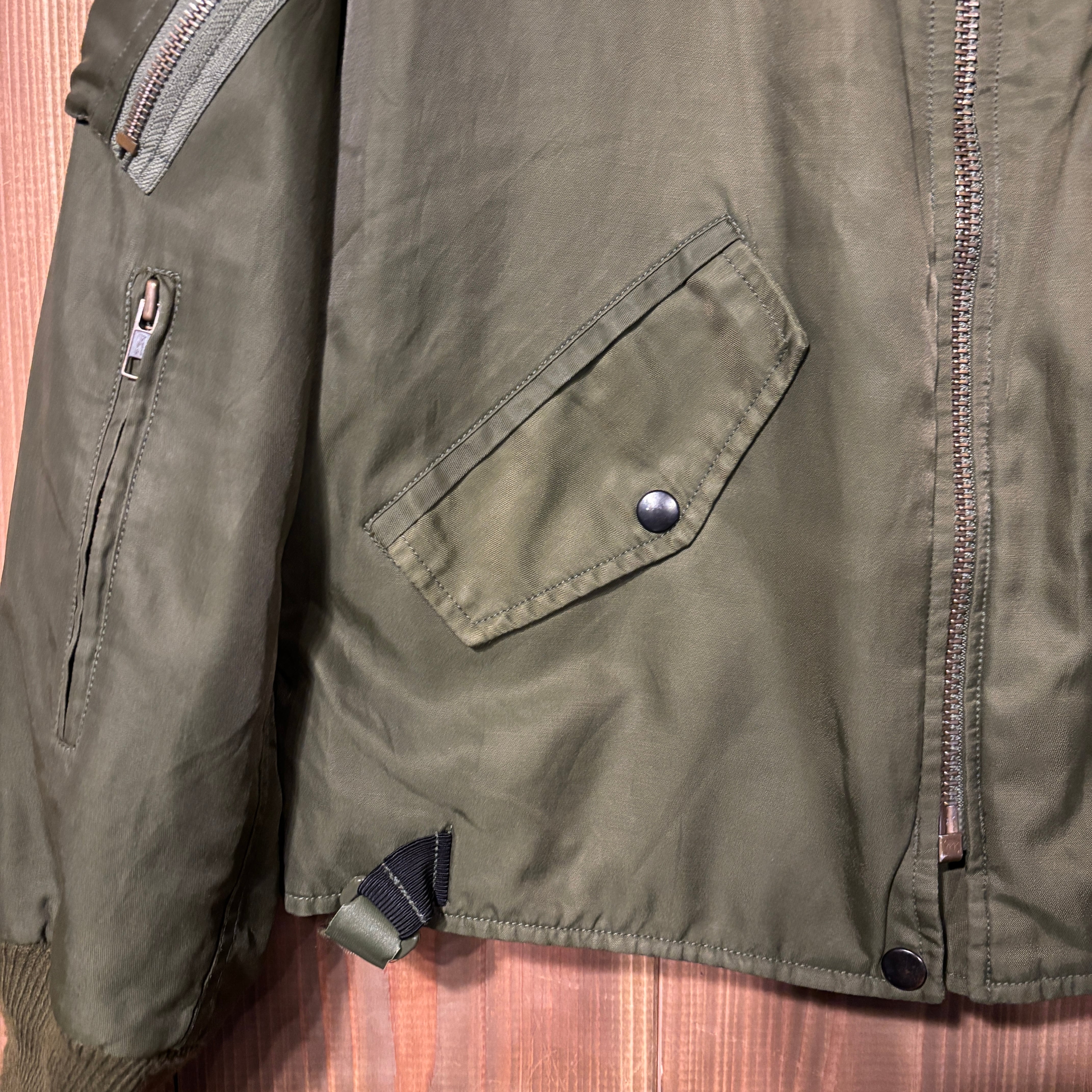 90s カナダ軍 実物 フライトジャケット ヴィンテージ アビエイター