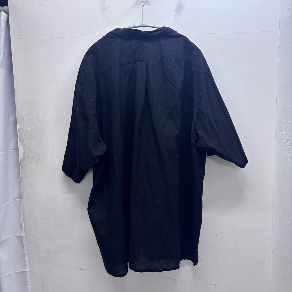 COMOLI コモリ 25SS KHADI COTTON OPEN COLLAR SHIRT 半袖オープン