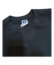 【USED】1980s CLUB ZII RUSSELL ATHLETIC クルーネックスウェット BLACK XLサイズ アメリカ製