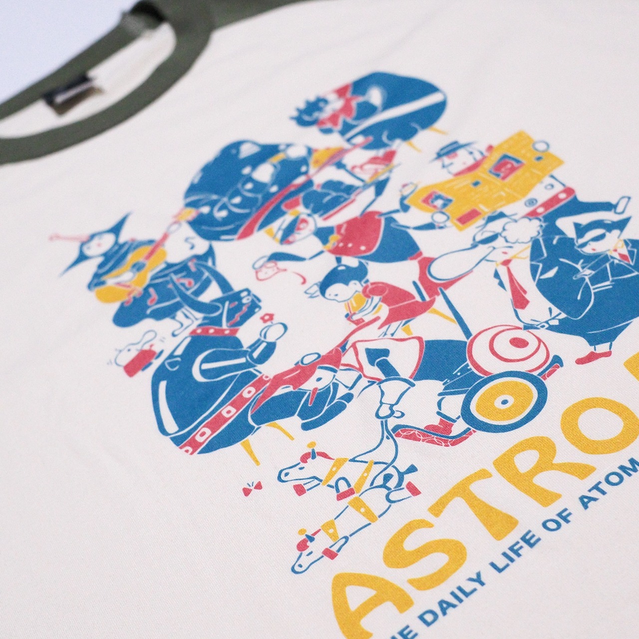 【一点物】Greatest Robot Raglan "ASTRO BOY" feat.足立真人