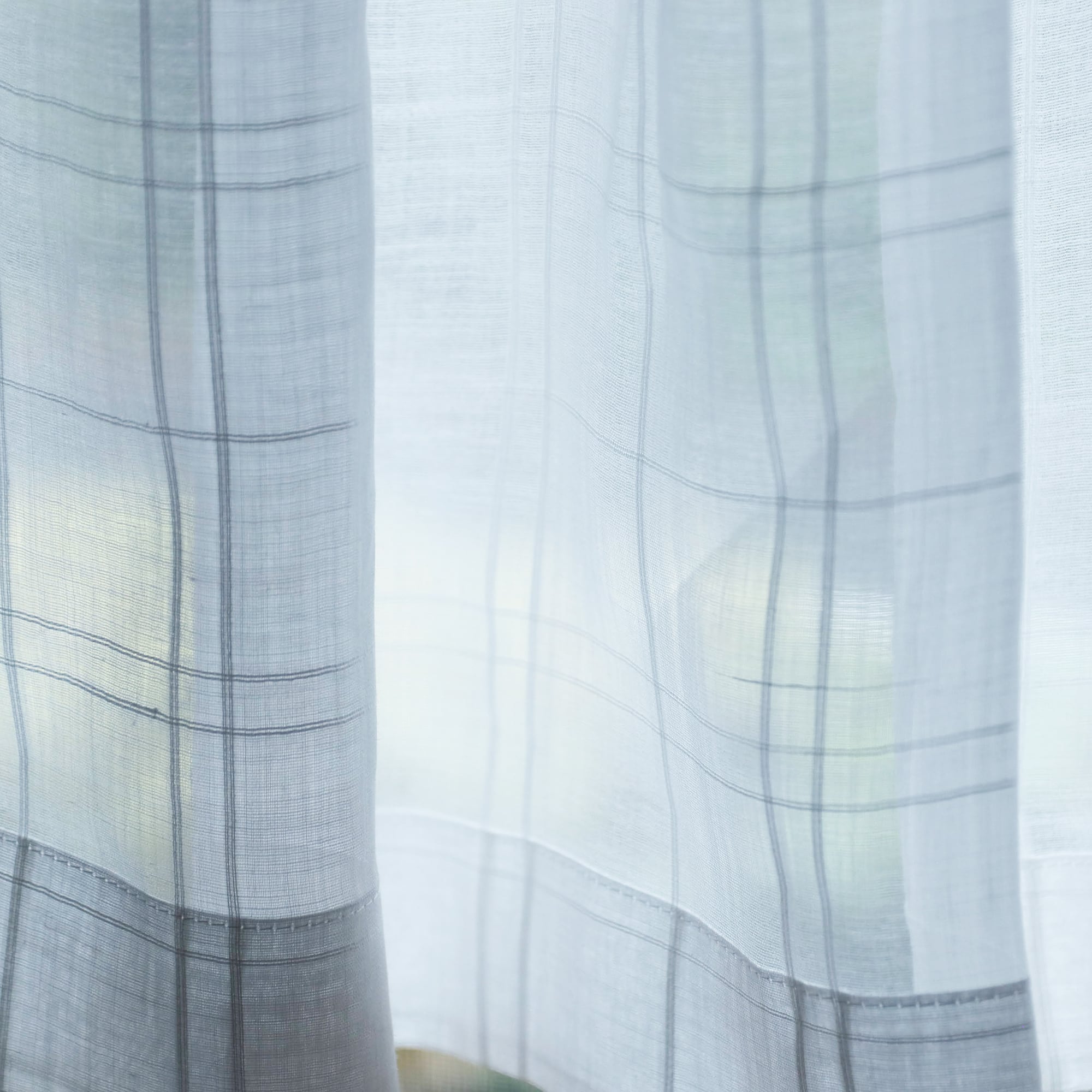 ホワイトコットン♪ラッフル片開きカフェカーテンリボンクリップ付き♡︎ハンドメイド ホワイトコットン♪ラッフル片開きカフェカーテンリボンクリップ付き