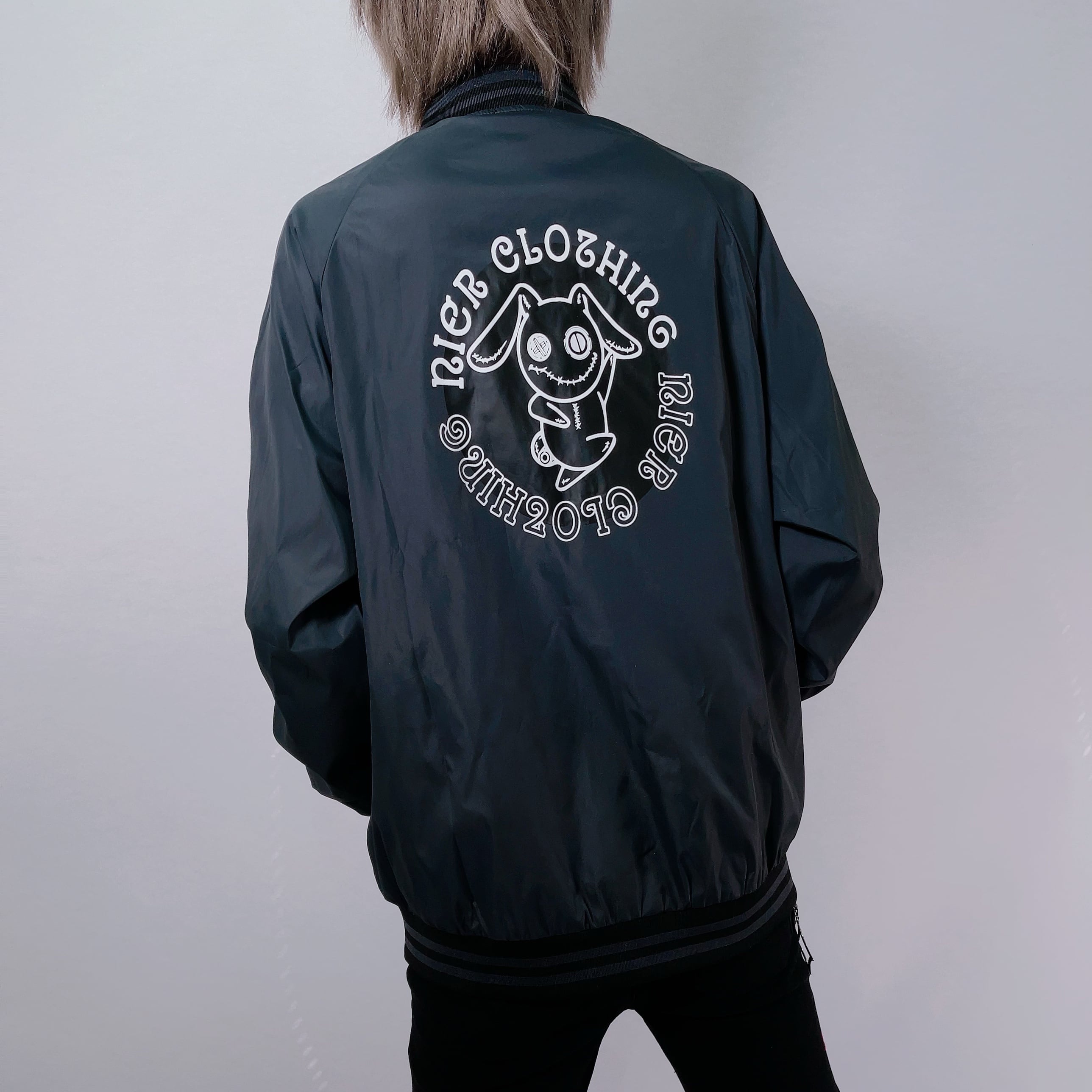 高品質DARK GRAY LIGHT BLOUSON JACKET NIER CLOTHING