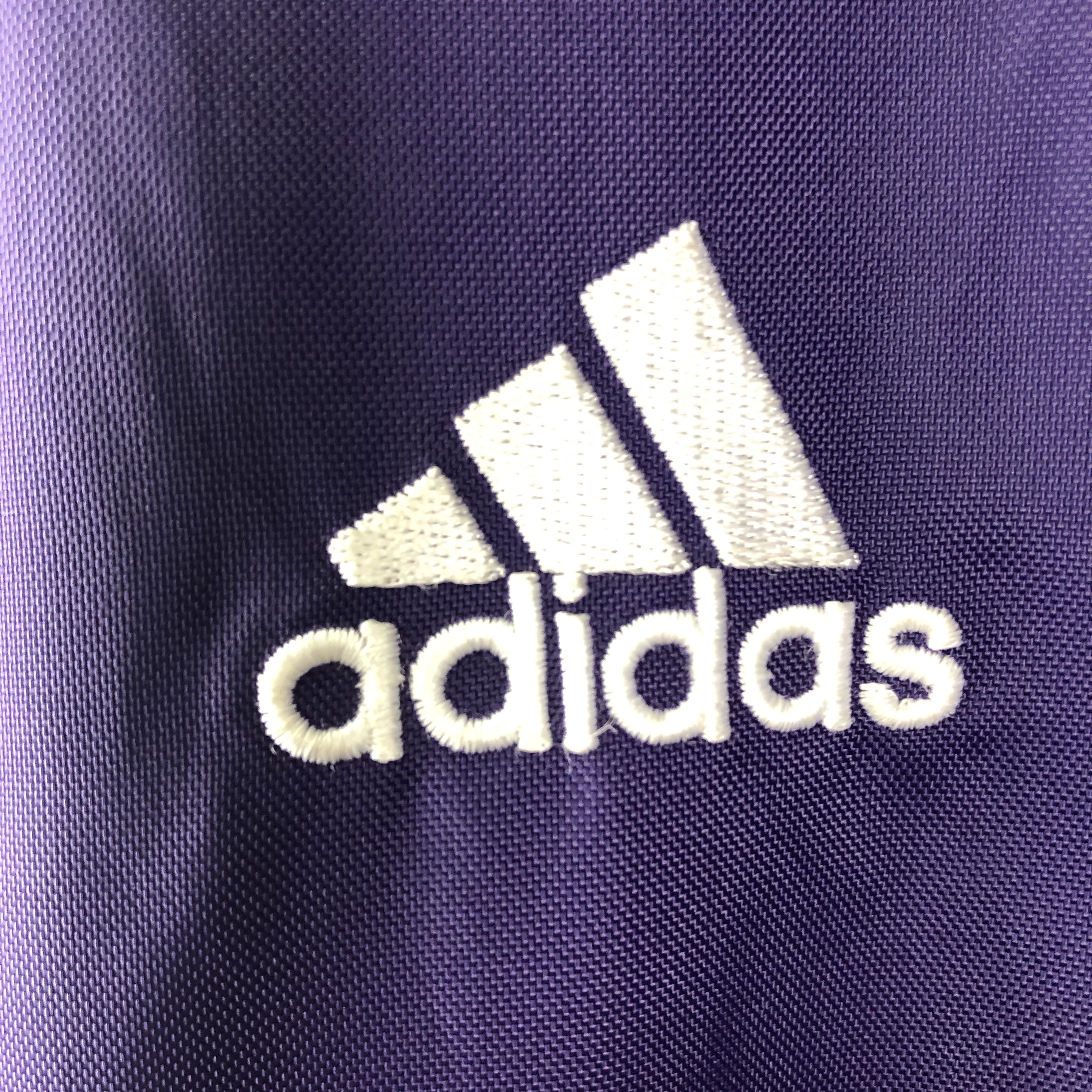 00's adidas ナイロンジャケット 刺繍ロゴ | 古着屋mills