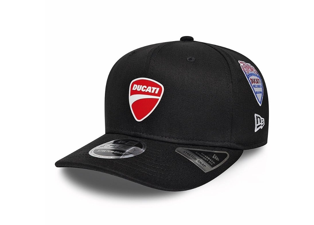 Ducati Tシャツとキャップセット L DUCATI NE 100TH PATCH Cap NEW キャップ フリーサイズ 987804875 | DUCATI