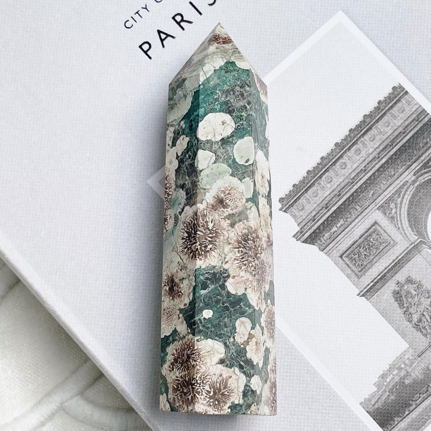 Green Flower Jasper Point 16