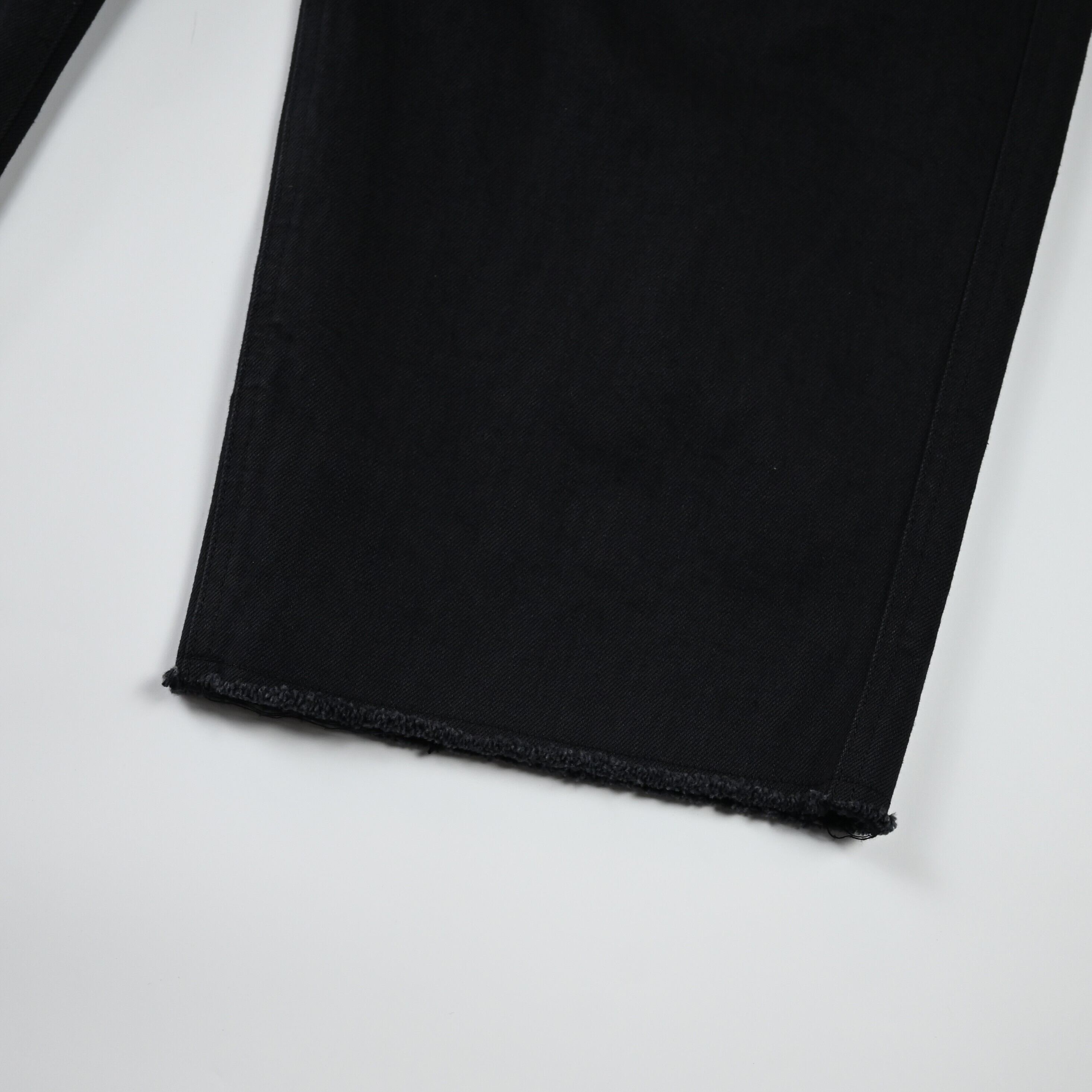SAYATOMO / 2-Tack Cutoff Wide Denim Pants | GANKO