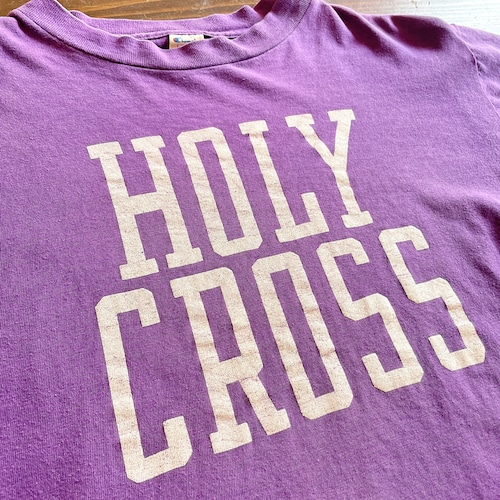 80s Champion〝 HOLY CROSS 〟T-Shirt