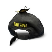【NIRVANA】ニルヴァーナ オフィシャル SMILE LOGO 6パネルキャップ