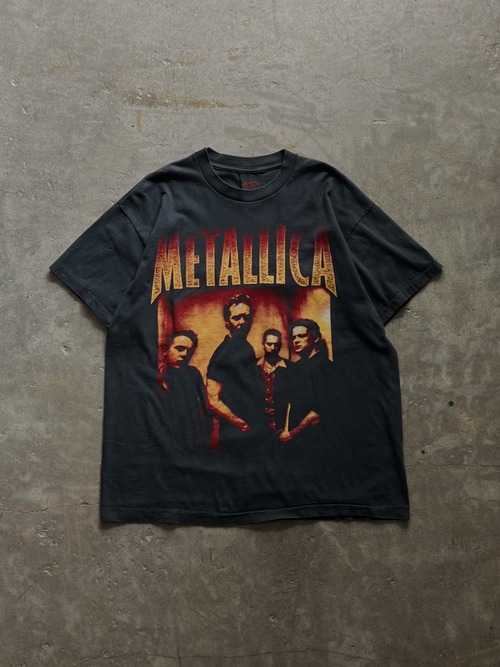 METALLICA SPRING 1999 TOUR メタリカ バンドTシャツ XL ブラック フェード