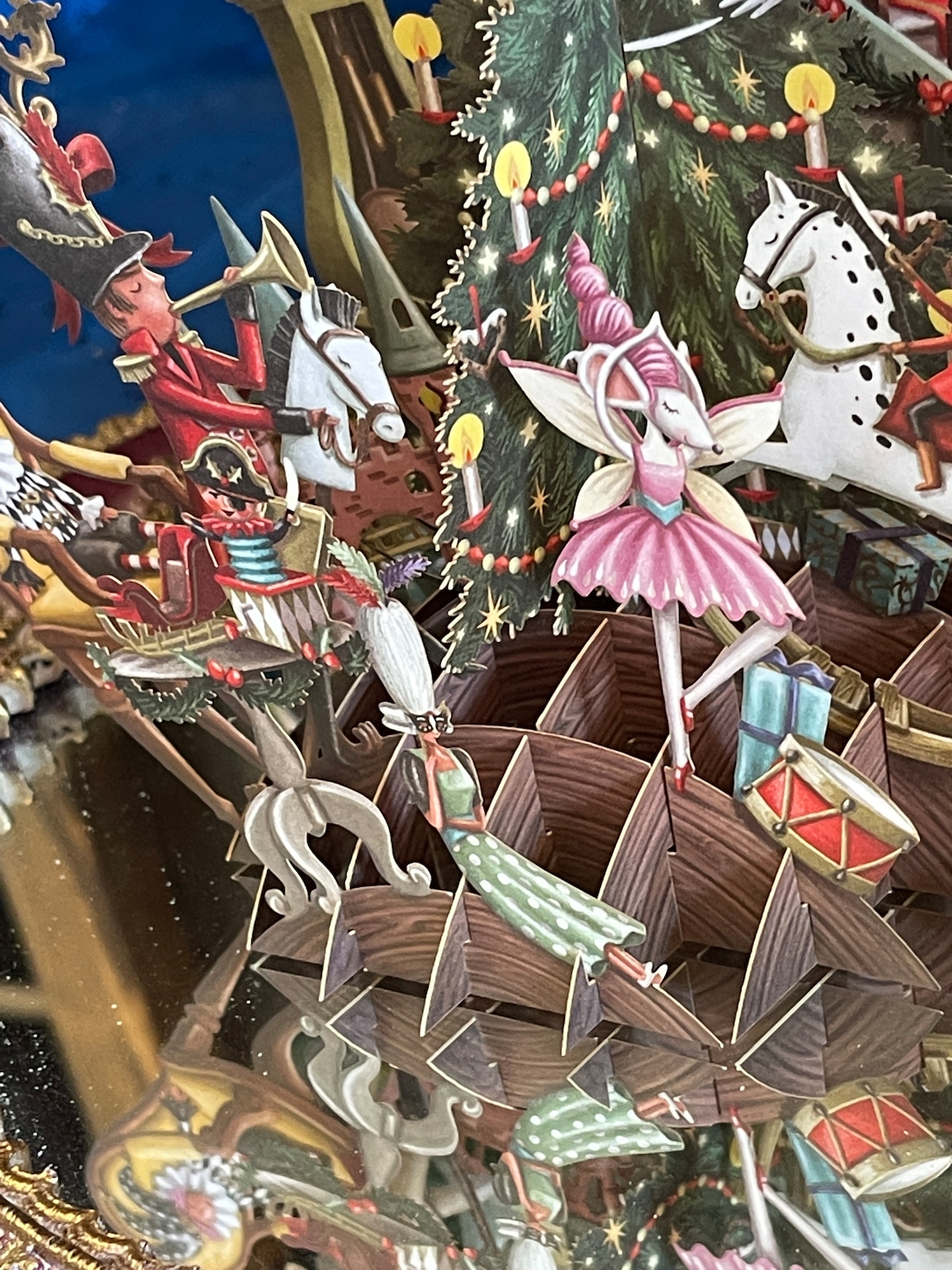 12/4再入荷予定！『Me & McQ ミーアンドマックキュー』くるみ割り人形の 3D クリスマス カード The Nutcracker 3D Christmas Cardイギリスよりの画像13