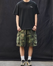 グラフィックプリント半袖Tシャツ S0620