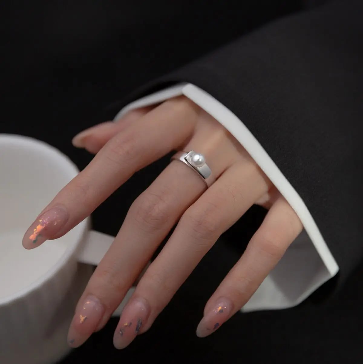 Modern Pearl Ring(モダンパールリング)
