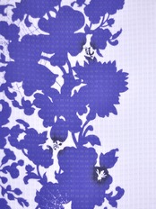 RumiRock 反物 ゆかた「花と虫」　[A716]