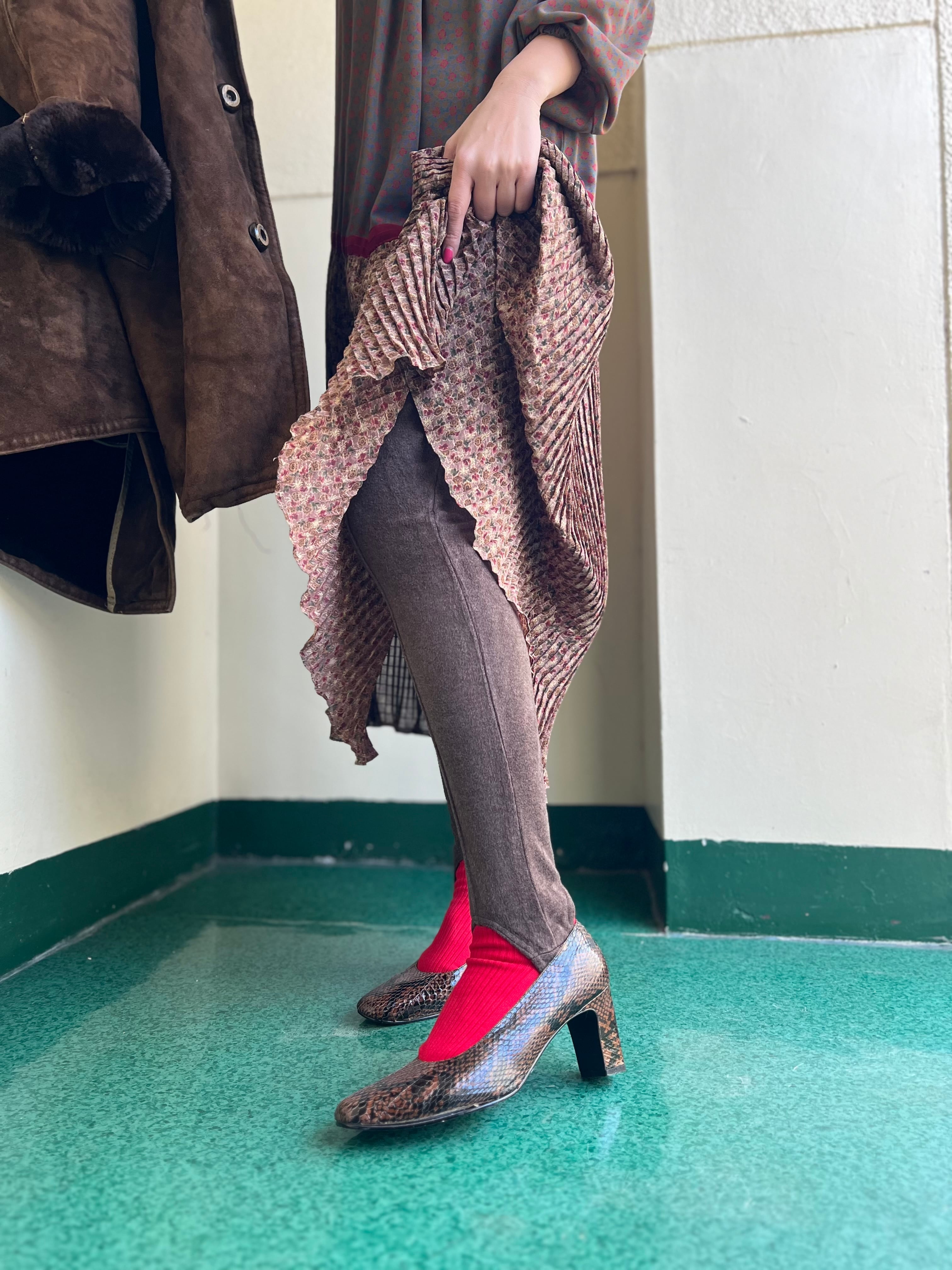 Vintage Mocha brown trenca pants ( ヴィンテージ モカブラウン