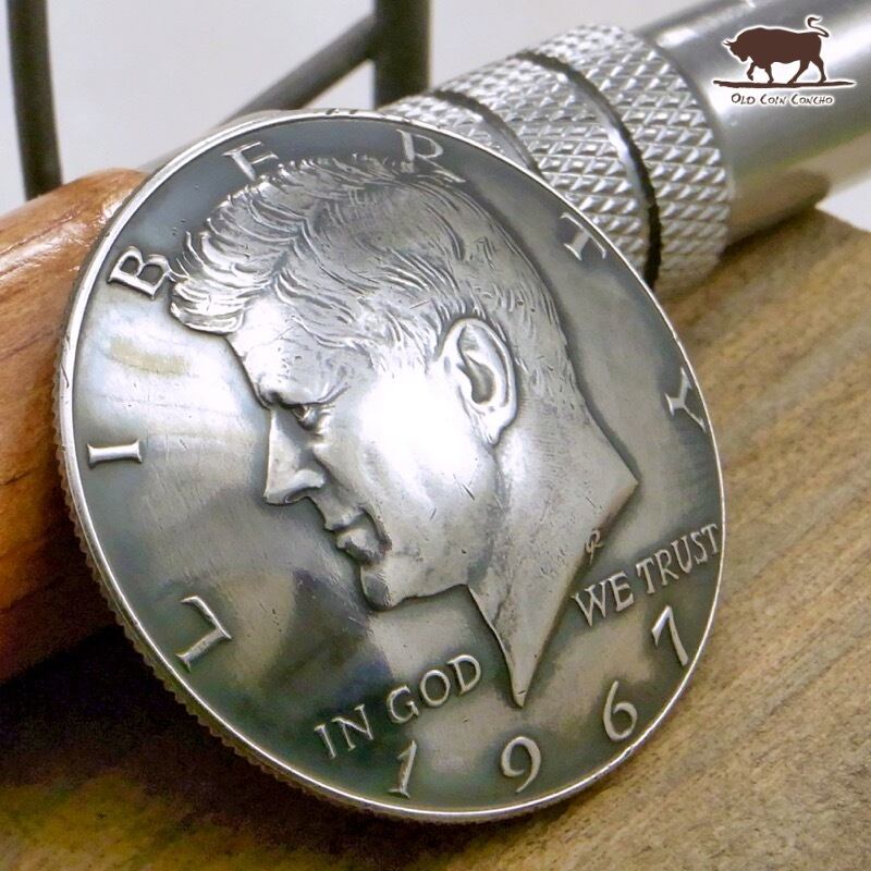コンチョ アメリカ ハーフダラー 銀貨 ケネディ 65〜69年 シルバー