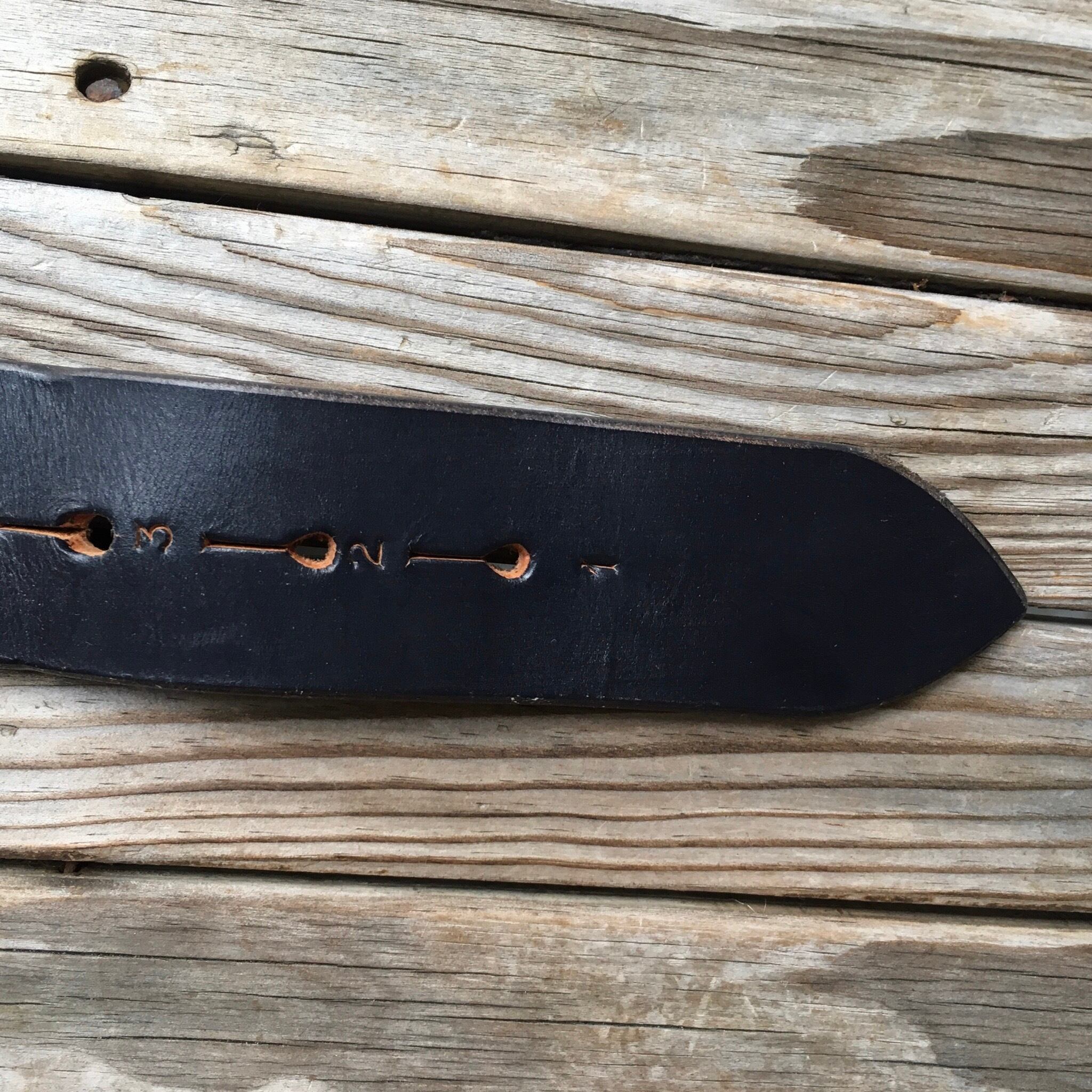 THE BRIDLE LEATHER BELT WIDE / HARDY & SON'S | LOTUS CALIFORNIA