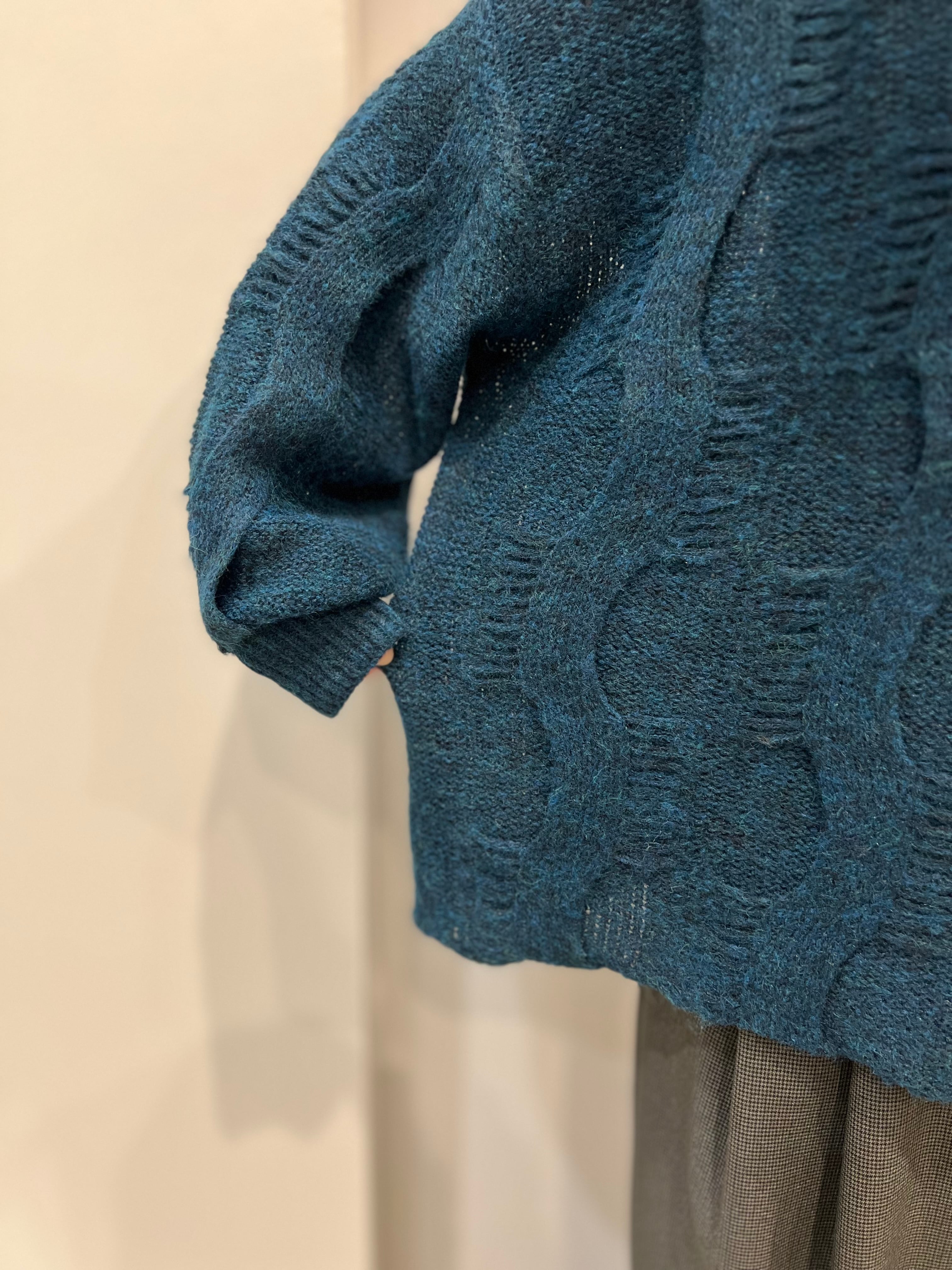 【DONA MARIE】モヘアライク柄ニット 988000